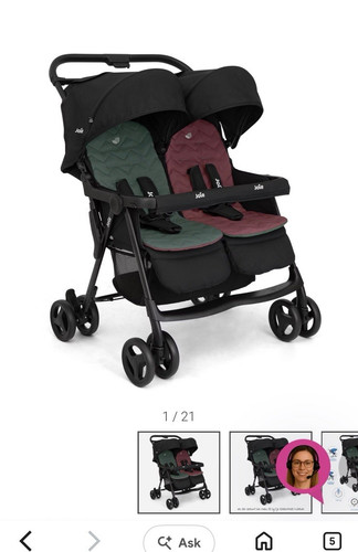 Joie zwillingsbuggy buggy - joie,