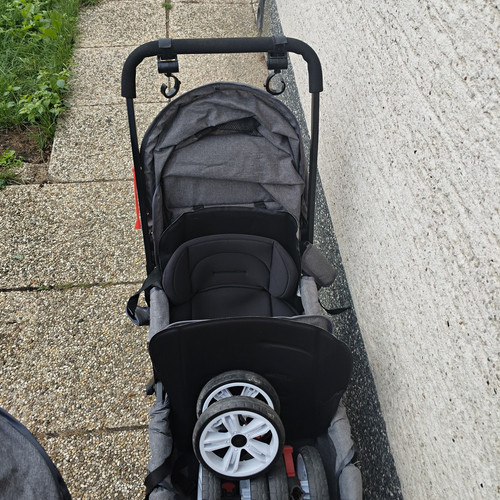 Zwillingswagen faltbar mit - zwillingswagen, .faltbar
